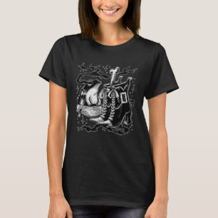 T-shirt Grenouille sorcière & chaussures Wiccan Wicca païe