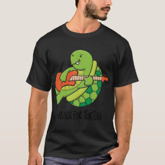 T-shirt Grenouille sur la vue arrière du skateboard (2)