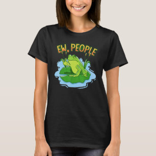 T-shirt Grenouille Sur Lily Pad Eau Ew Personnes