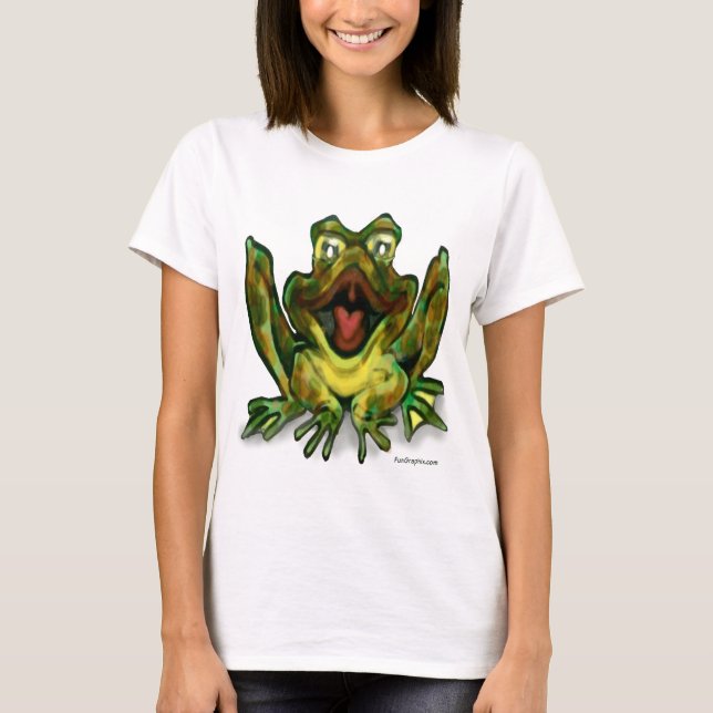 T-shirt Grenouille taureau (Devant)
