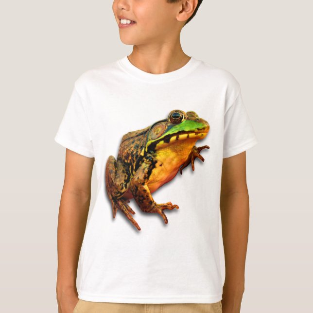 T-shirt Grenouille Taureau avec Attitude (Devant)