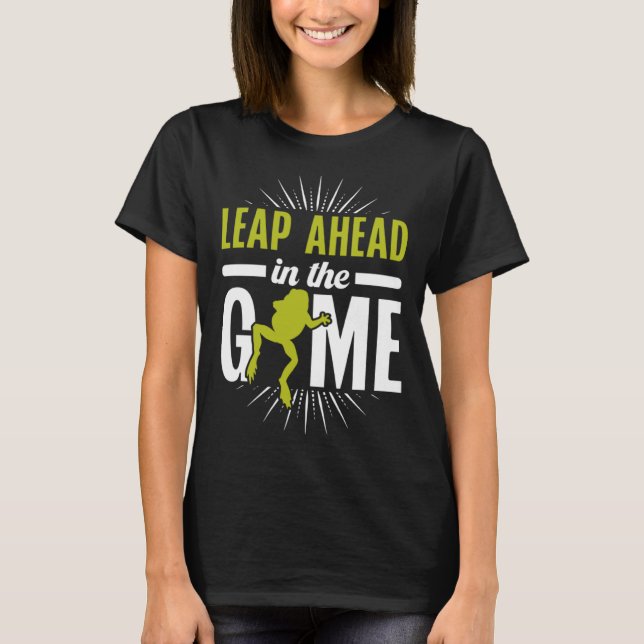 T-shirt Grenouille Toad Leap avant dans le jeu (Devant)