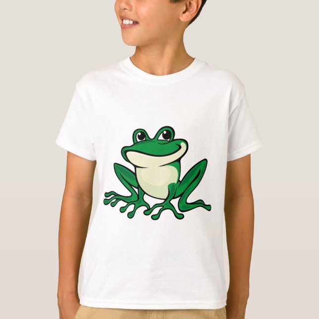 T-shirt Grenouille verte (Devant)