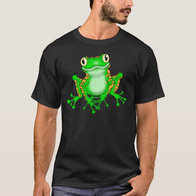 T-shirt Grenouille verte (Devant)