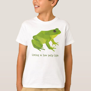 T-shirt Grenouille verte à basse densité
