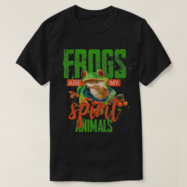 T-shirt Grenouille vintage (Design devant)