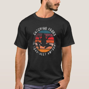 T-shirt Grenouille vintage givrer grenouille grenouille gr