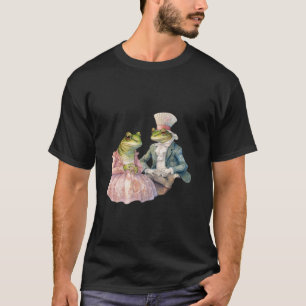 T-shirt Grenouille vintage Grenouille Conte de verdure Gre