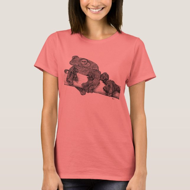 T-shirt Grenouille volante T (Devant)