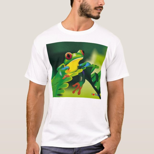 T-SHIRT GRENOUILLES (Devant)