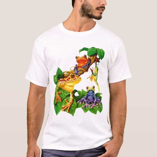 T-SHIRT GRENOUILLES (Devant)