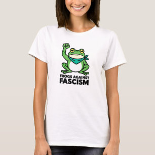 T-shirt Grenouilles contre le fascisme - Manifestation de
