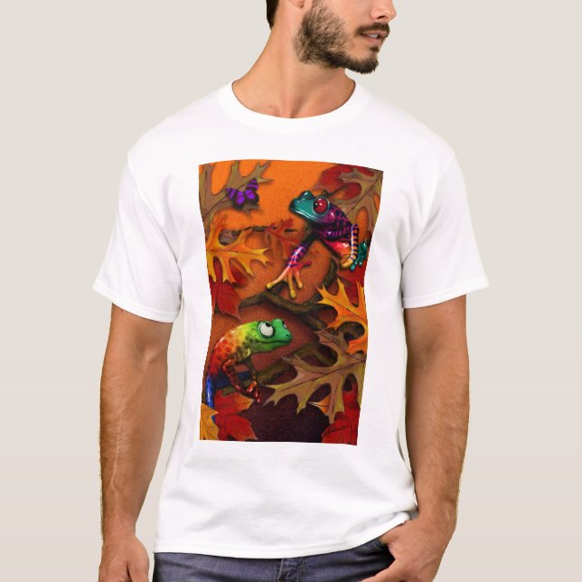 T-shirt Grenouilles de chute (Devant)