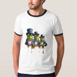 T-shirt Grenouilles en élégance