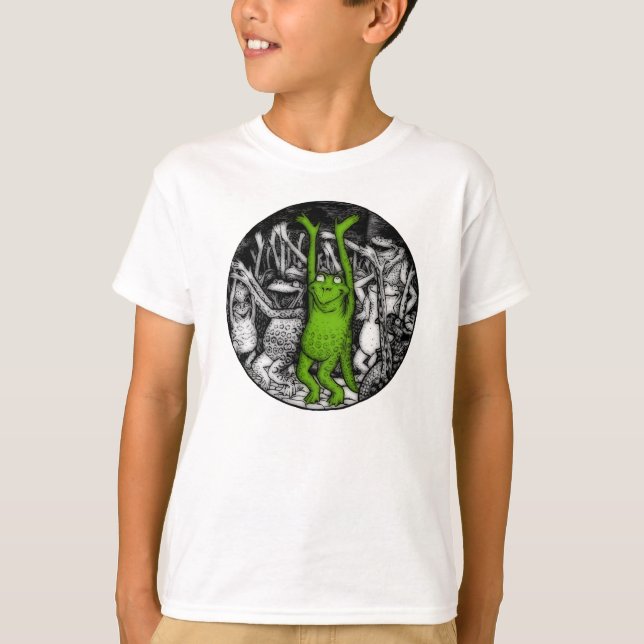 T-shirt Grenouilles encourageantes (Devant)
