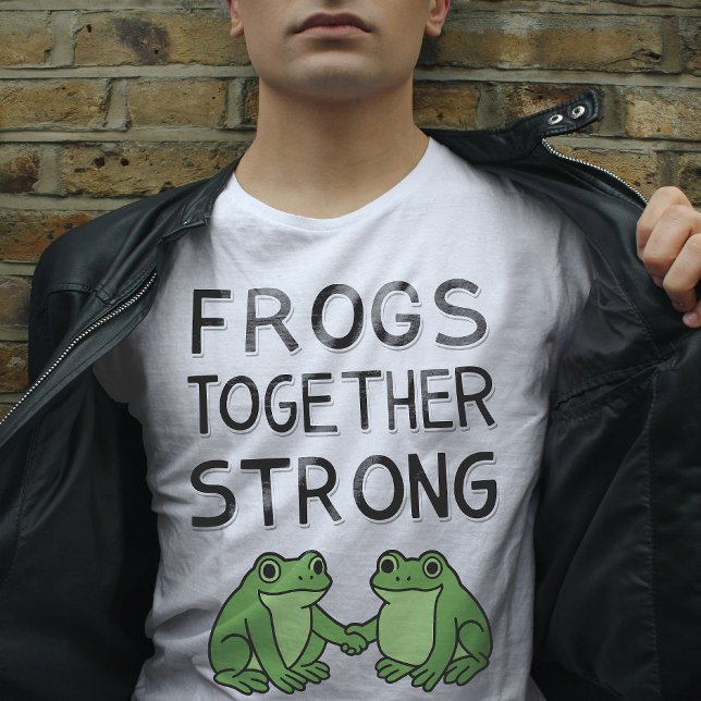 T-shirt Grenouilles Ensemble Fortes Protestation de Grenou (Créateur téléchargé)
