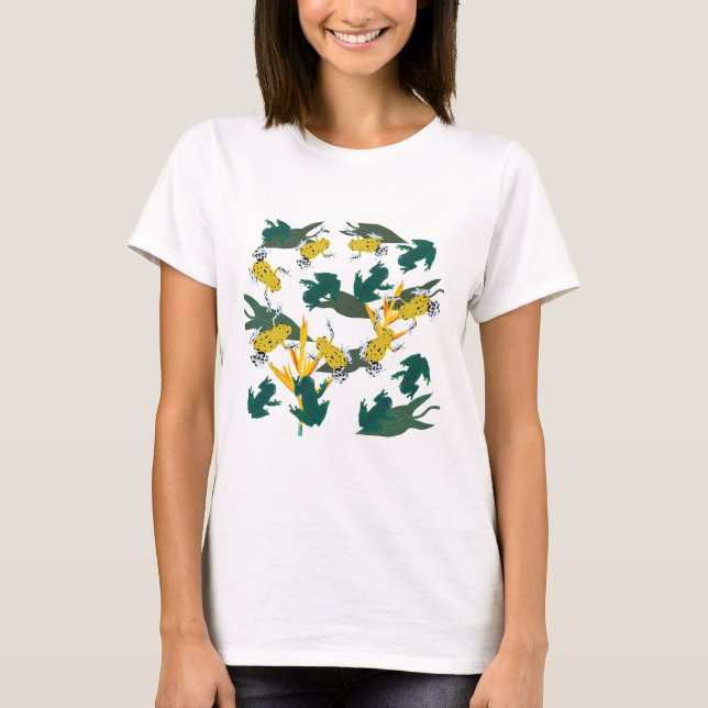 T-shirt Grenouilles exotiques (Devant)