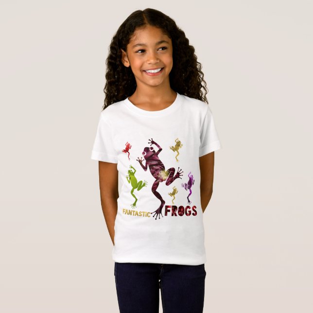 T-Shirt Grenouilles Fantastiques (Devant entier)