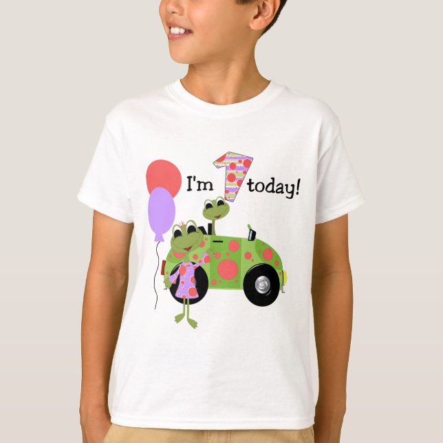 T-shirt Grenouilles Mod 1er anniversaire (Devant)