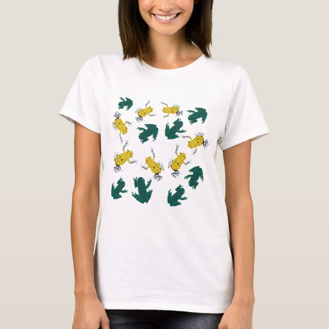 T-shirt Grenouilles tropicales (Devant)