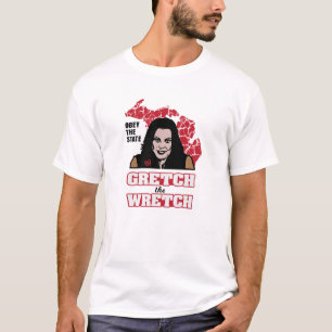 T-SHIRT GRETCHEN WHITMER - OBEY STATE - MICHIGAN GOV