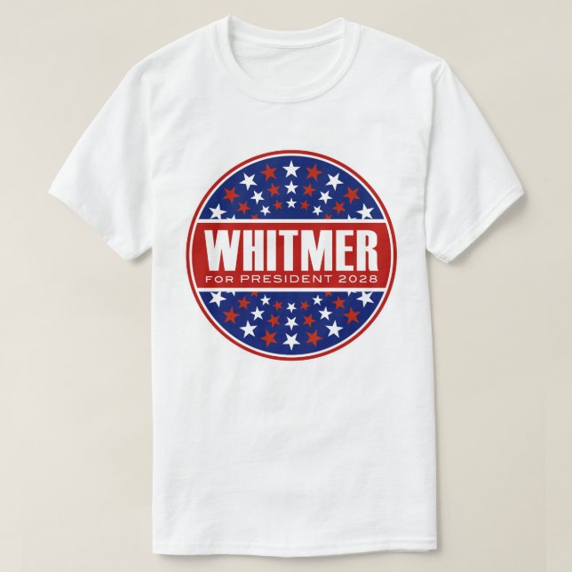 T-shirt Gretchen Whitmer Présidente 2028 (Design devant)