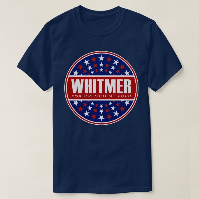 T-shirt Gretchen Whitmer Présidente 2028 (Design devant)