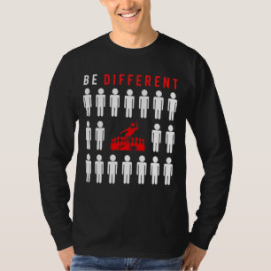 T-shirt Grève avec style : Bowling - Be Different from Oth