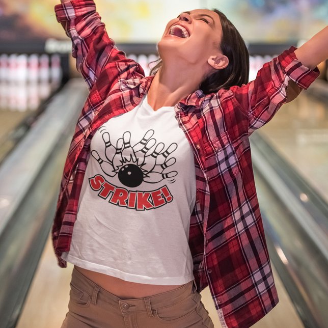 T-shirt Grève - Bowling à 10 quilles (Créateur téléchargé)