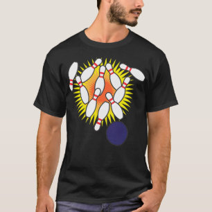 T-shirt Grève de Bowling 9
