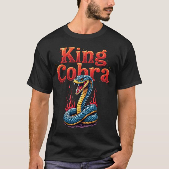 T-shirt Grève du serpent King Cobra Tee (Devant)
