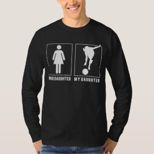 T-shirt Grève : Votre fille, ma fille doit à