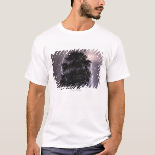 T-shirt Grèves surprise dans le ciel derrière un arbre