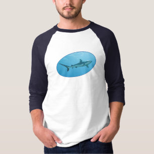 T-shirt Grey Reefshark, Yap Island - Design photographique