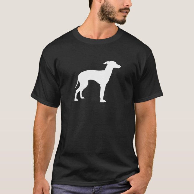 T-shirt Greyhound Dog  Mom Dad Pet Cute  Puppy (Devant)