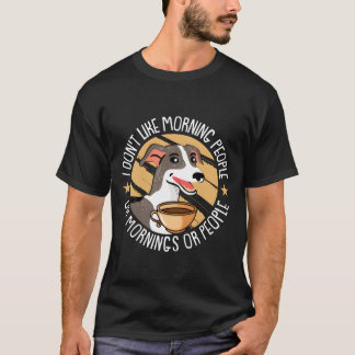 T-shirt Greyhound Dogs famille rétro