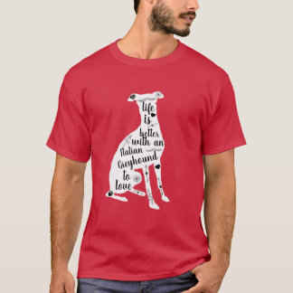T-shirt Greyhound italien