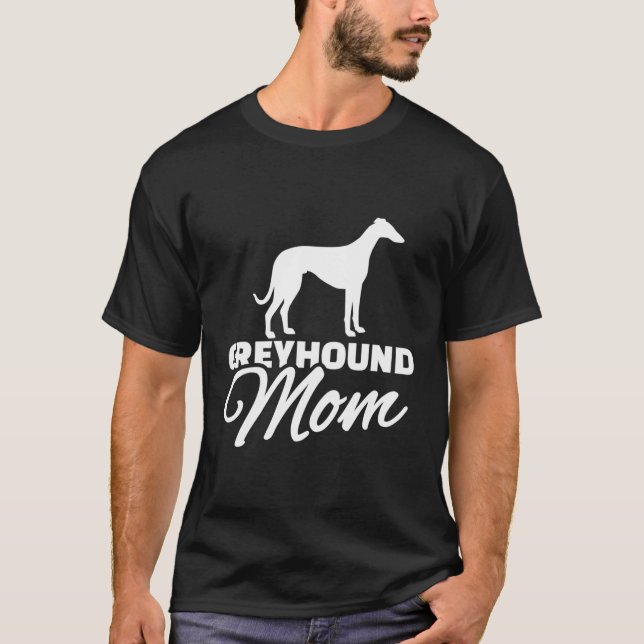 T-shirt Greyhound Maman (Devant)