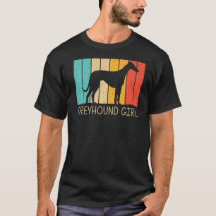 T-shirt Greyhound pour filles gosses italien Greyhound Sec