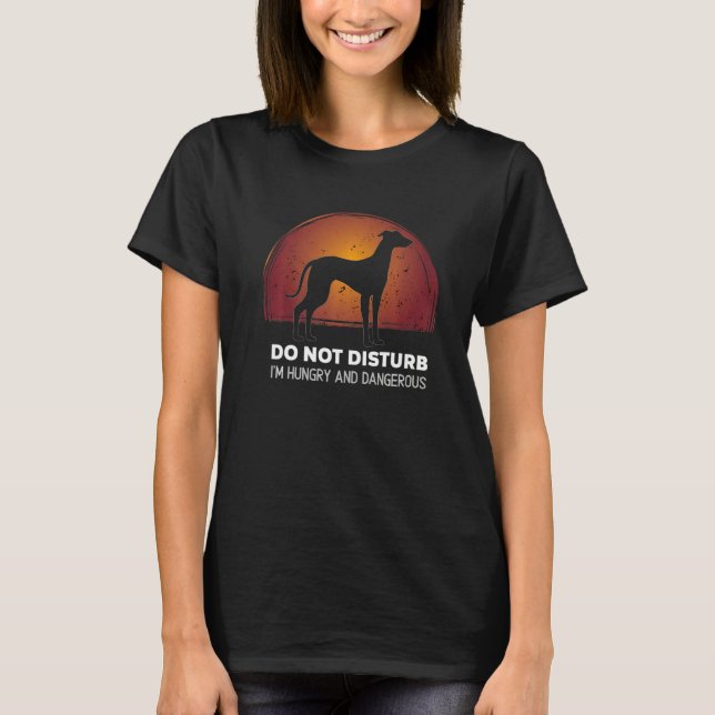 T-shirt Greyhound race de chiens errants 24 (Devant)