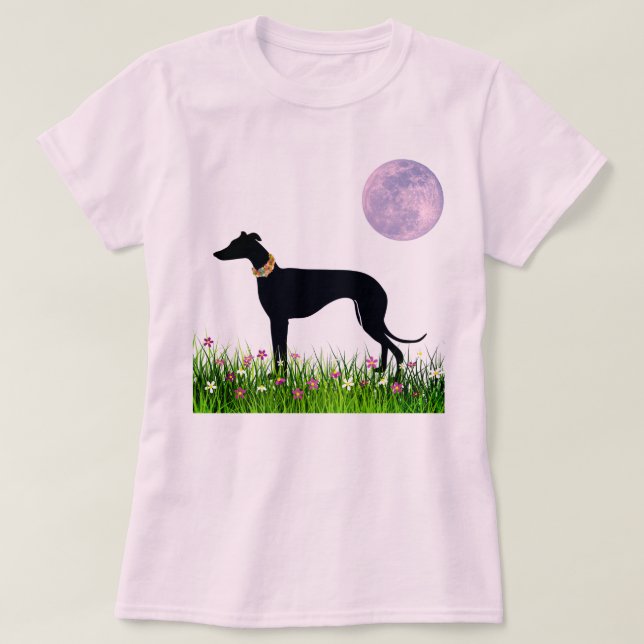 T-shirt Greyhound Summer (Design devant)