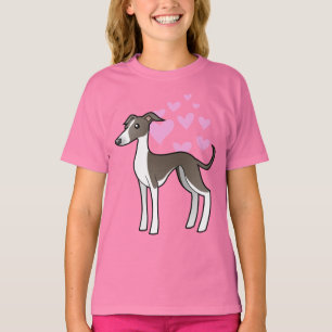 T-shirt Greyhound / Whippet / Grise italienne