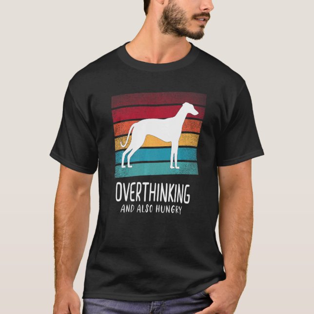 T-shirt Greyhound Windhound Chien race 1 (Devant)