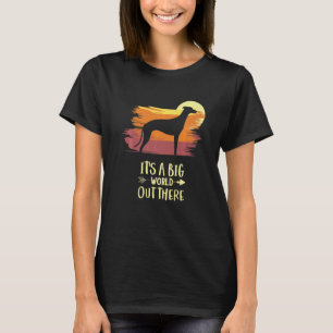 T-shirt Greyhound Windhound Chien race 1