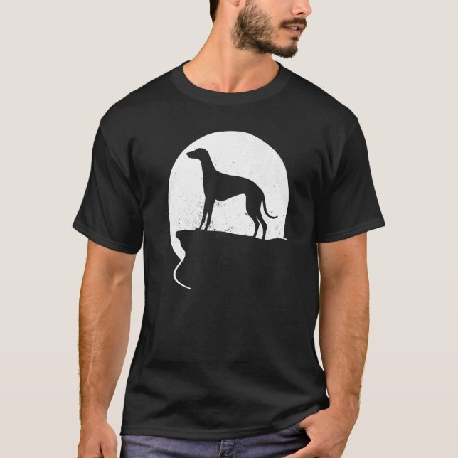 T-shirt Greyhound Windhound Chien race 1 (Devant)