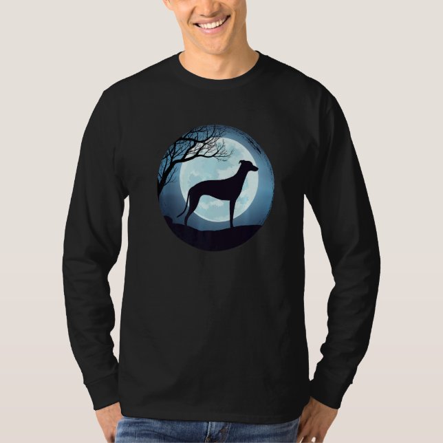T-shirt Greyhound Windhound Retro 21 (Devant)