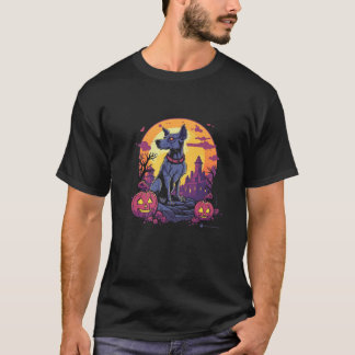 T-shirt Greyhound Zombie Halloween Costume Amoureux des ch