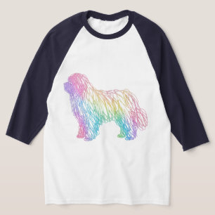 T-shirt Gribouillage Terre-Neuve