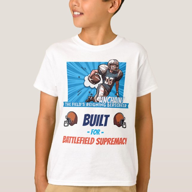 T-shirt Gridiron Berserker de [Nom de l'équipe] #44 person (Devant)