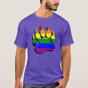 T-shirt Griffe d'ours gay magnifique sous effet de relief